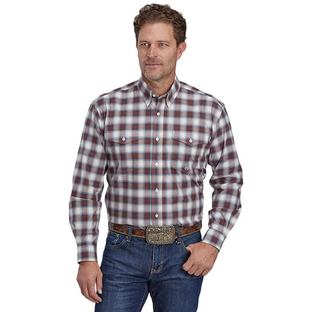 Roper - Mens Long Sleeve Shirt Amarillo Stretch Western