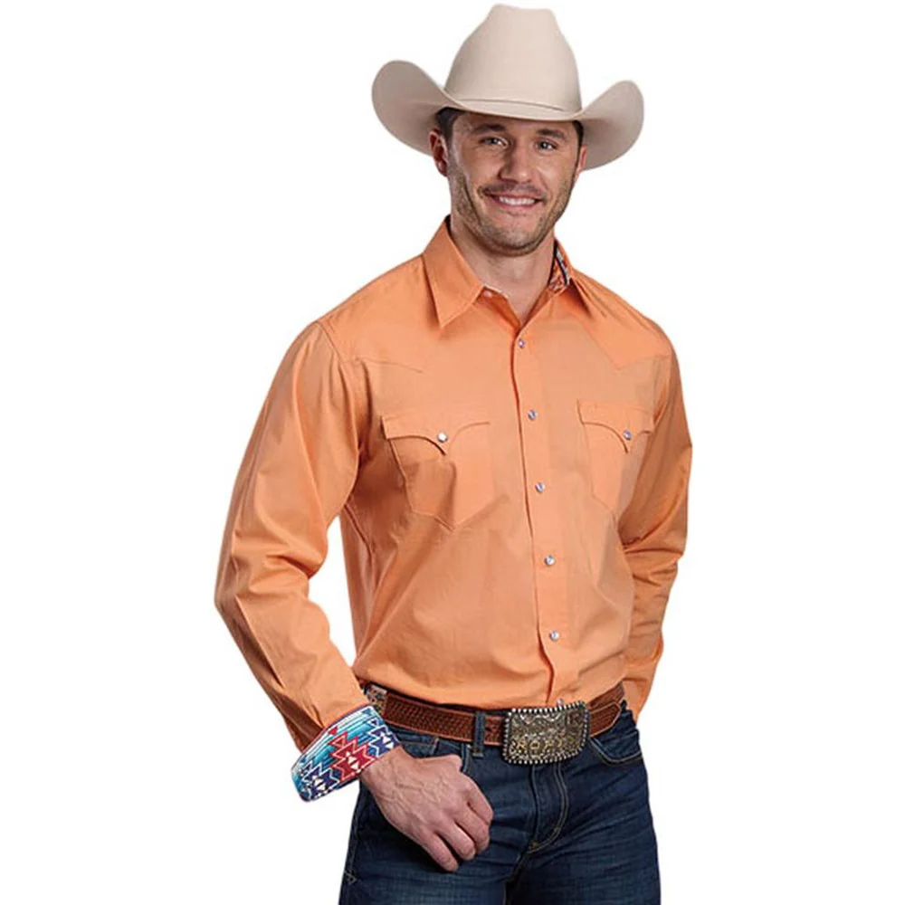 Roper - Mens Long Sleeve Western Shirt - Image 2