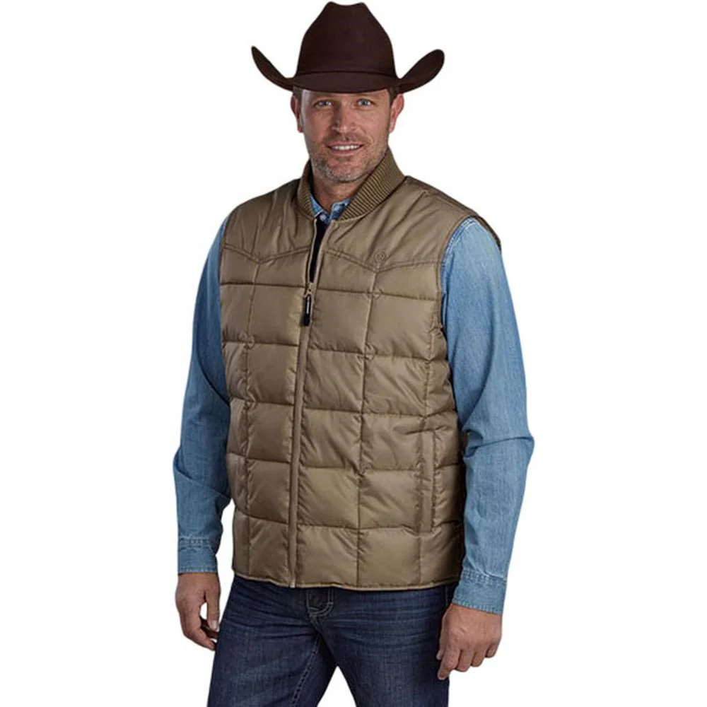 Roper - Mens Vest Price Point Poly Quilted - Image 2