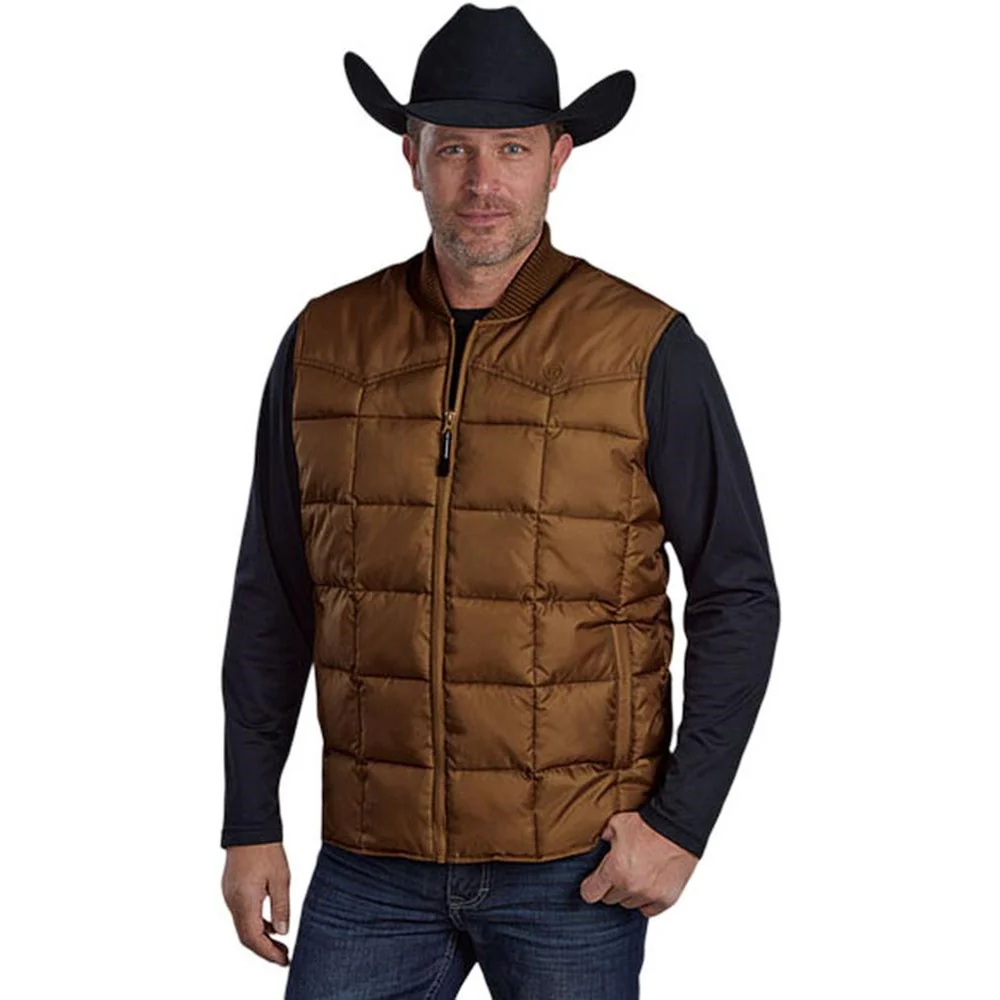 Roper - Mens Vest Price Point Poly Quilted