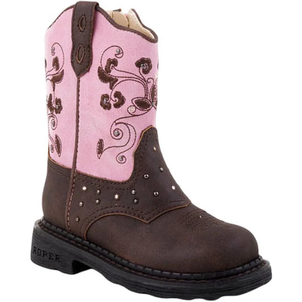 Roper - Toddlers Saddle Light Western Boot - Image 2