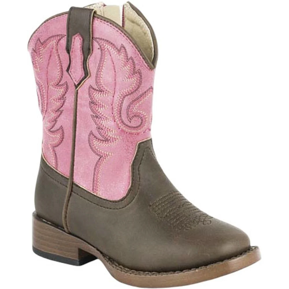 Roper - Toddlers Wide Square Toe Boot