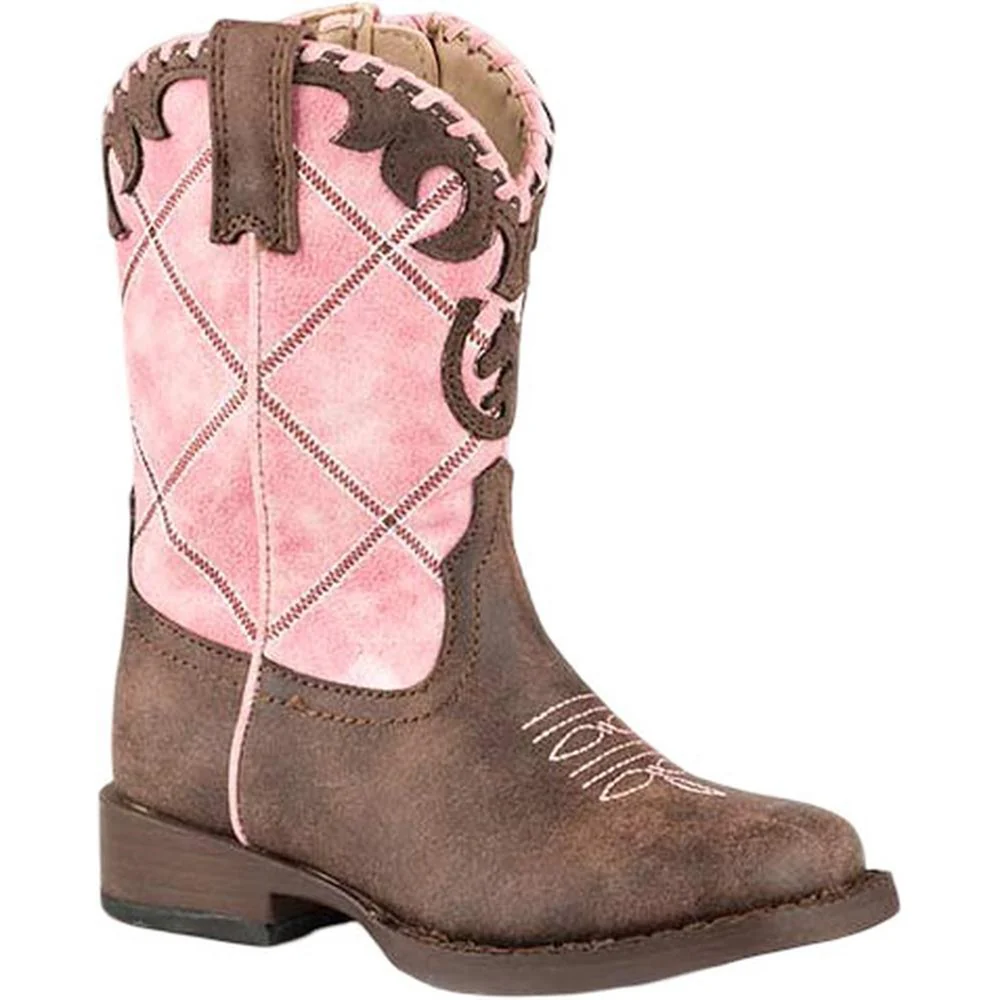 Roper - Toddlers Wide Square Toe Boot - Image 2