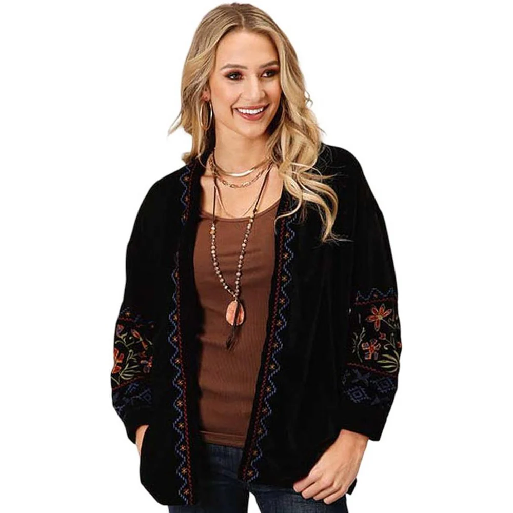 Roper - Womens Blazer Studio West Paisley Spice