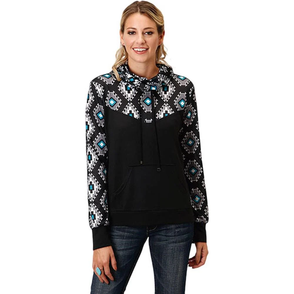 Roper - Womens Cowl Neck Pullover - Image 2