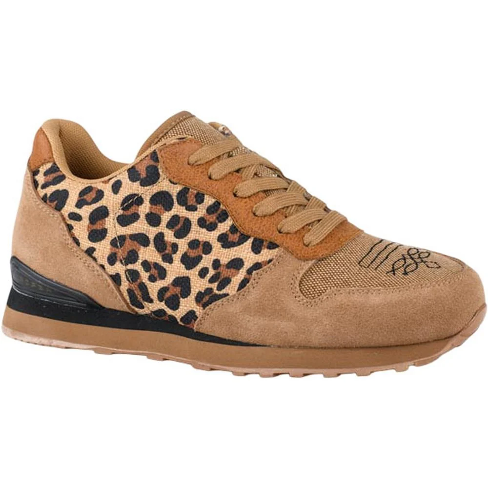 Roper - Womens Giddyup Leopard Jogger Shoe - Image 2
