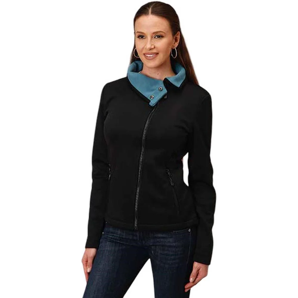 Roper - Womens Interlock Bonded Fleece Jacket