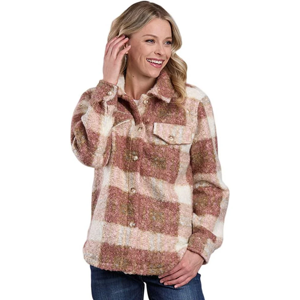 Roper - Womens Jacket Oversized Shirt Button Front - Image 2