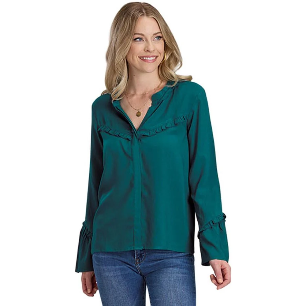 Roper - Womens Long Sleeve Blouse