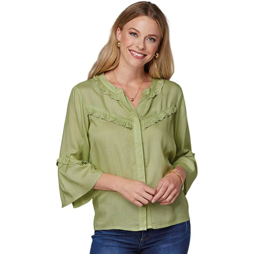Roper - Womens Long Sleeve Blouse