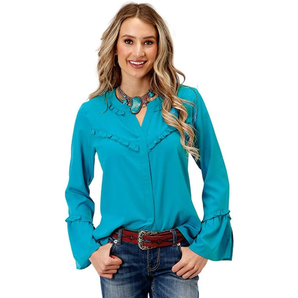 Roper - Womens Long Sleeve Blouse