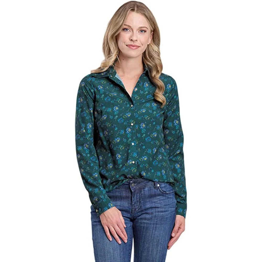 Roper - Womens Long Sleeve Collared Shirt
