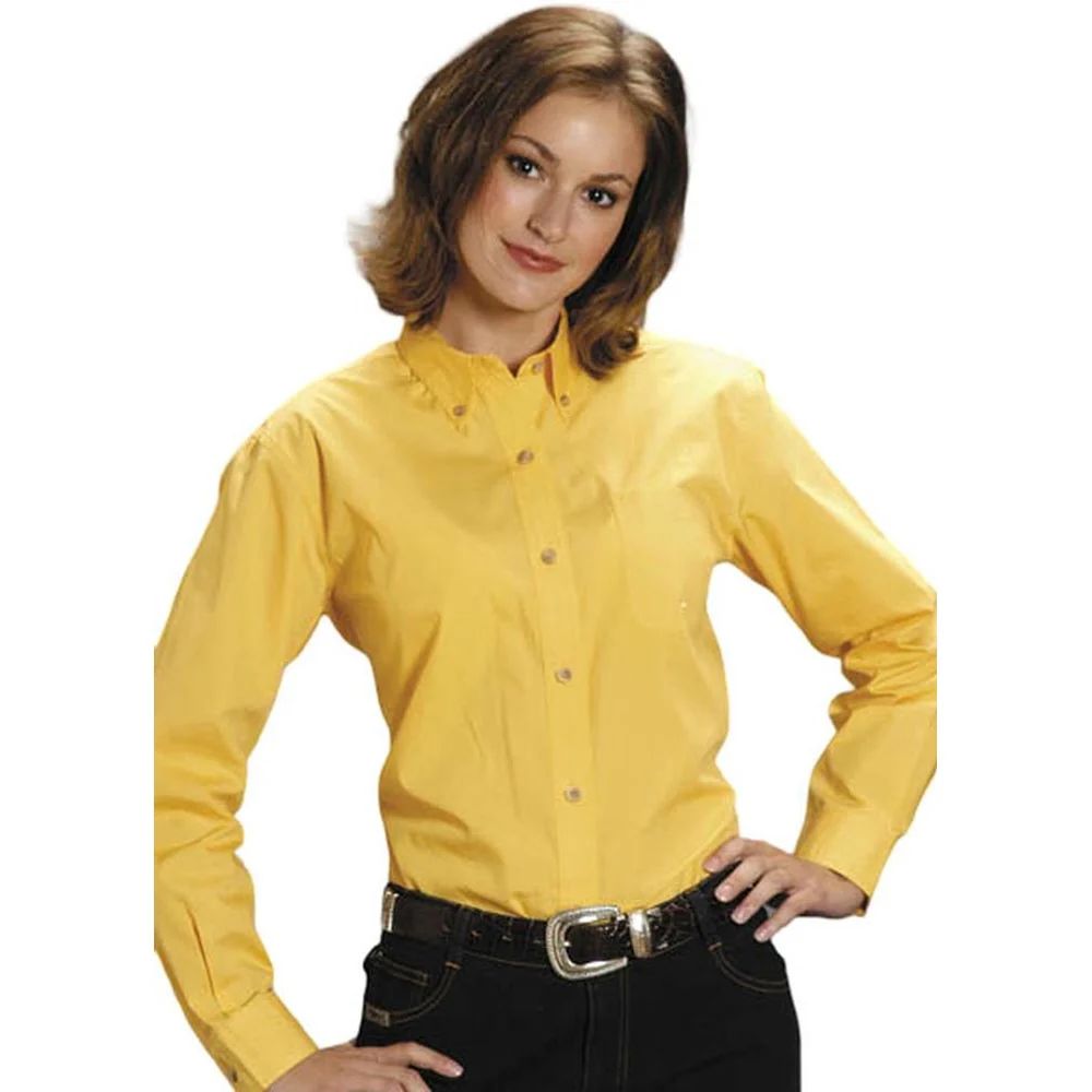 Roper - Womens Long Sleeve Poplin Shirt