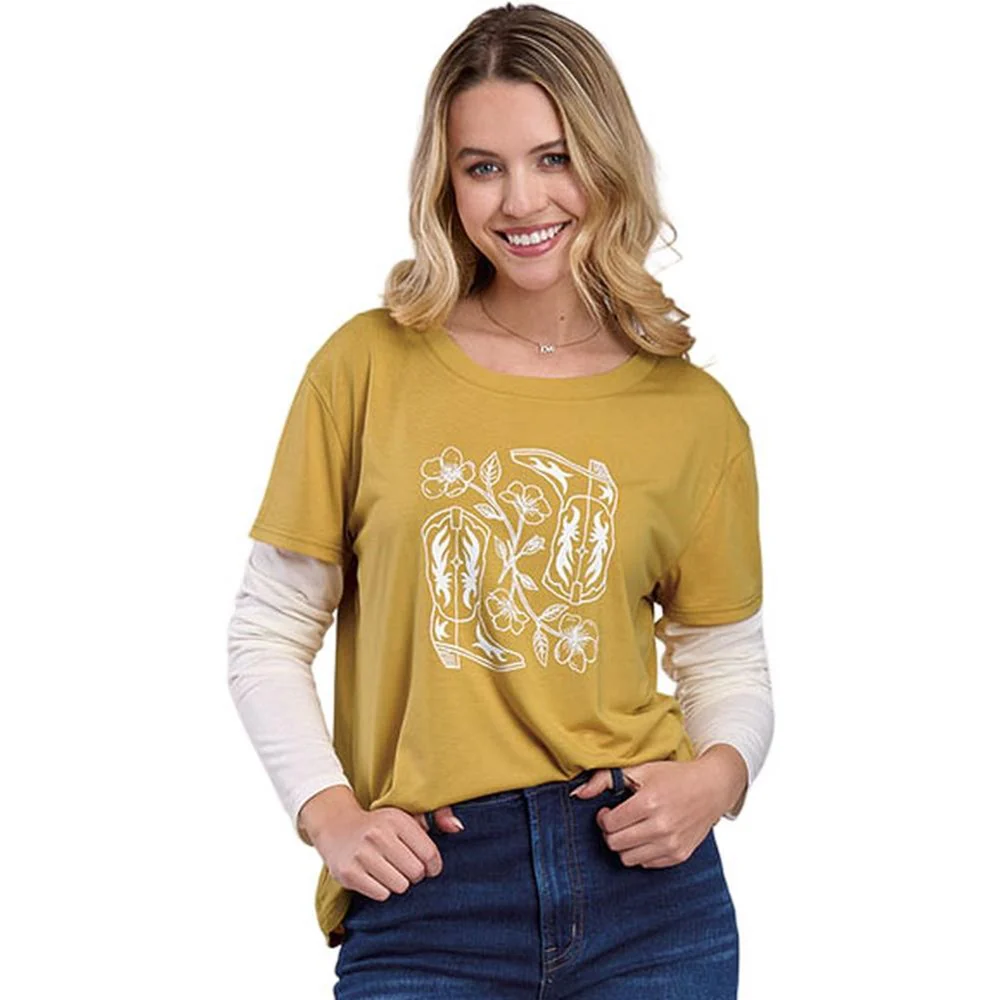 Roper - Womens Long Sleeve Shirt Five Star