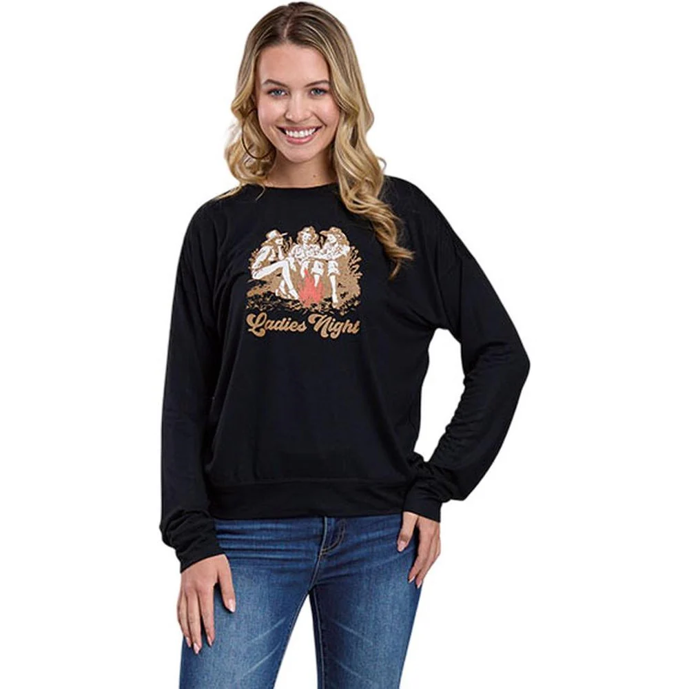 Roper - Womens Long Sleeve Shirt Five Star - Image 2