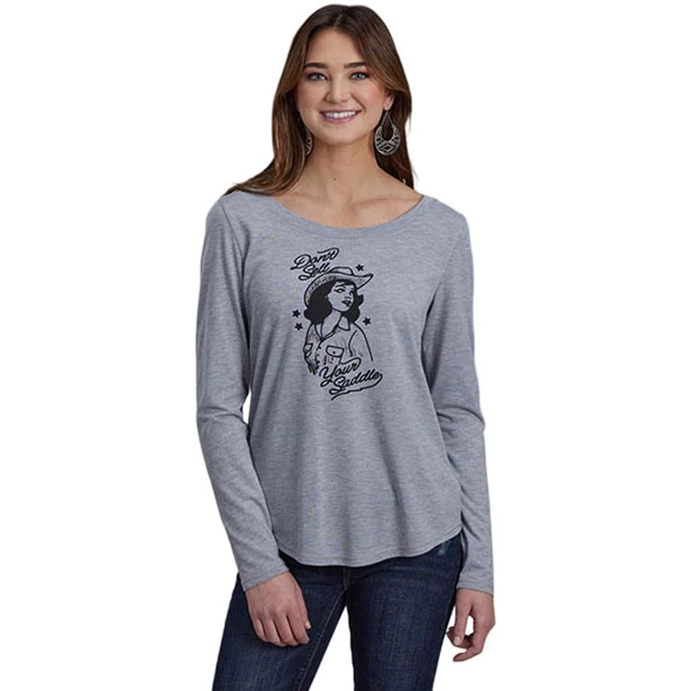 Roper - Womens Long Sleeve Shirt Five Star - Image 2
