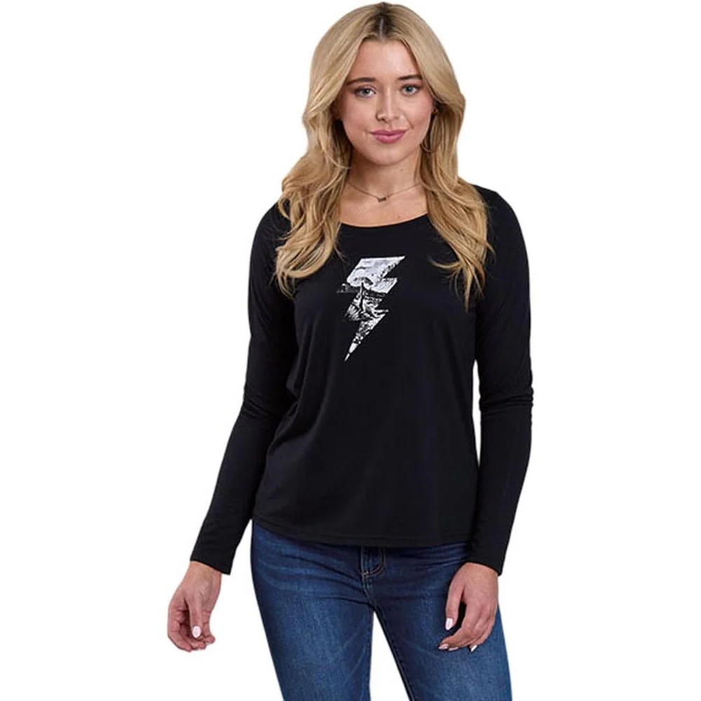 Roper - Womens Long Sleeve Shirt Five Star - Image 2
