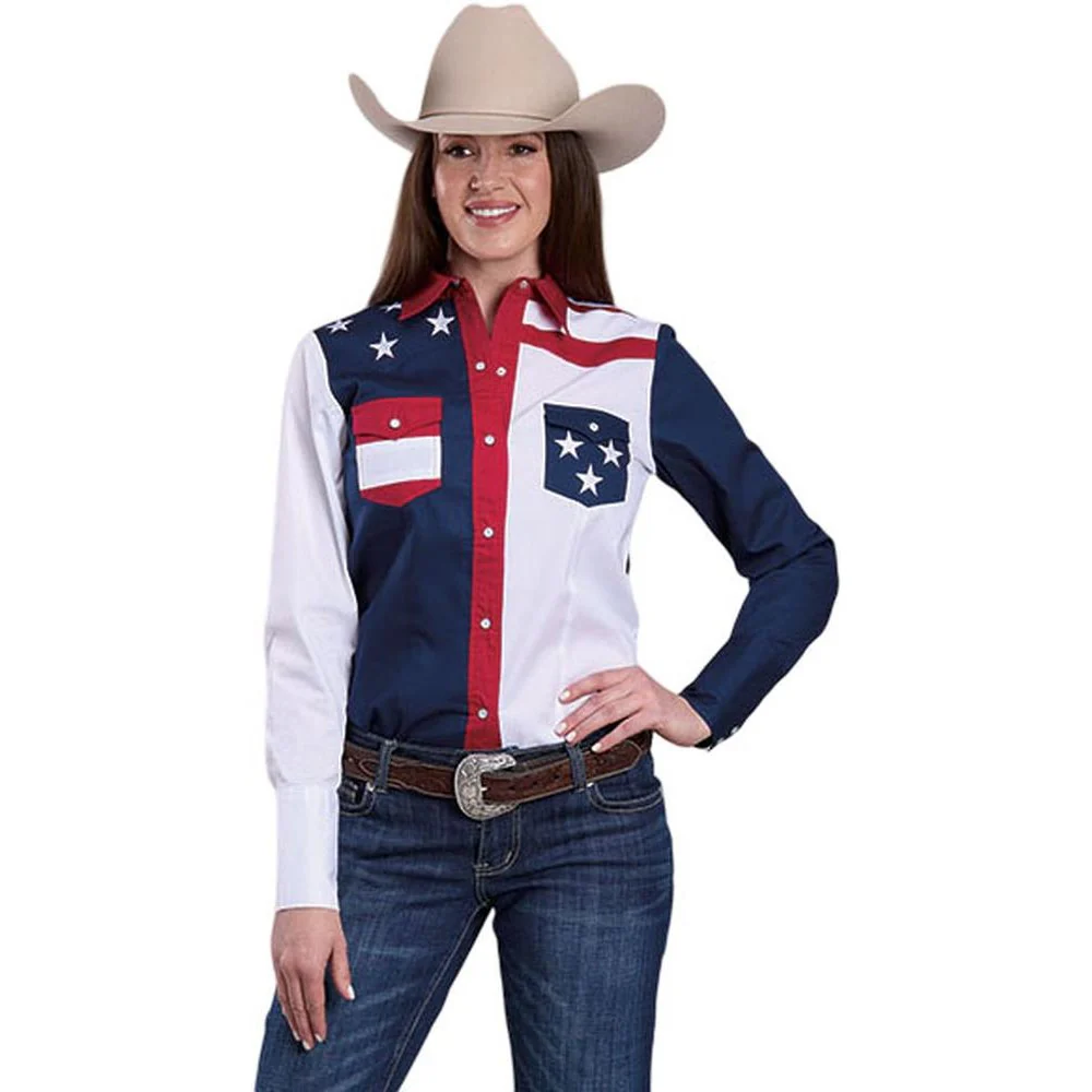 Roper - Womens Long Sleeve Shirt - Image 2
