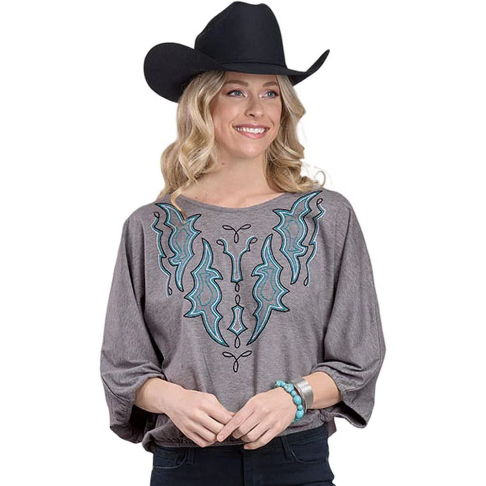 Roper - Womens Long Sleeve Shirt Studio West