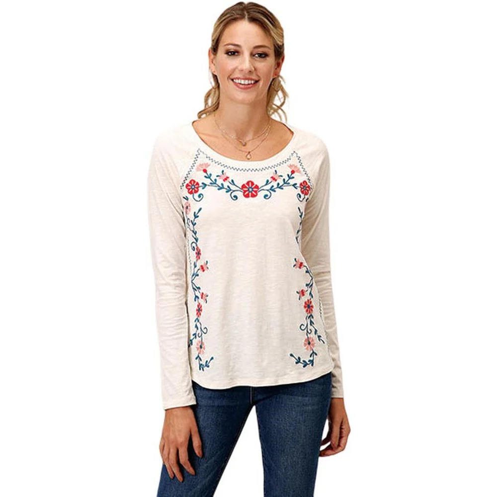 Roper - Womens Long Sleeve Shirt Studio West - Image 2