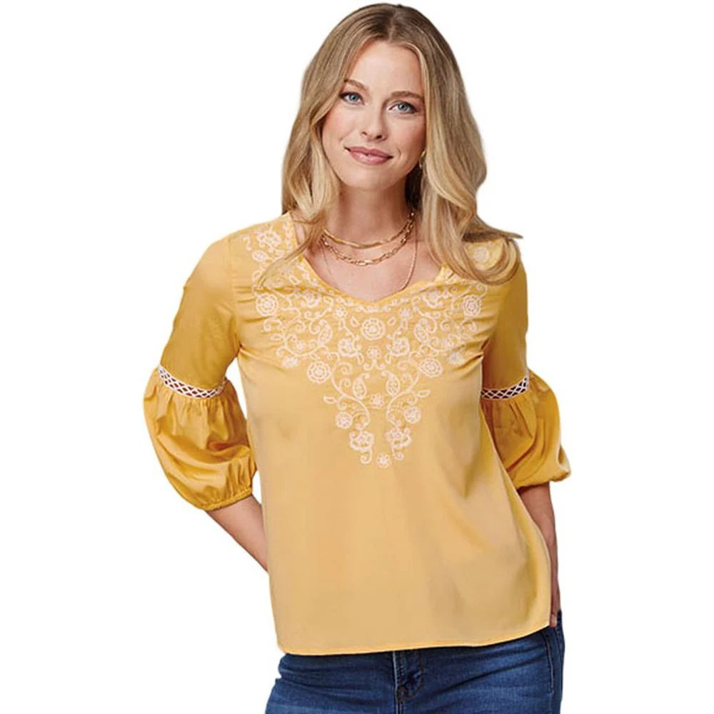 Roper - Womens Long Sleeve Shirt Studio West
