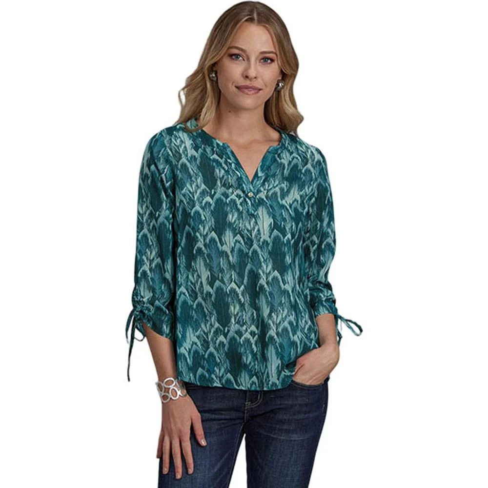 Roper - Womens Long Sleeve Shirt Studio West - Image 2