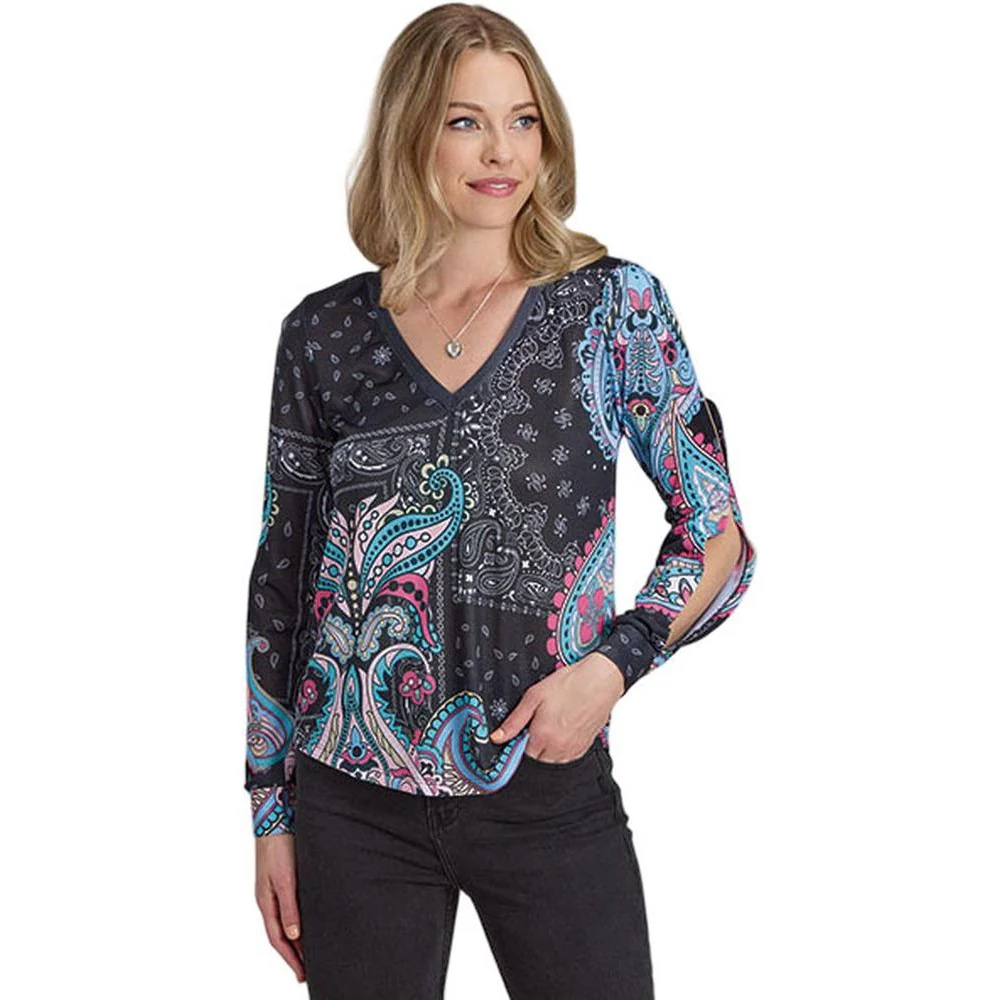 Roper - Womens Long Sleeve Top