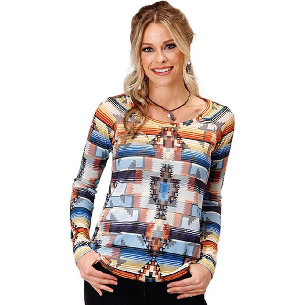 Roper - Womens Long Sleeve Top - Image 2