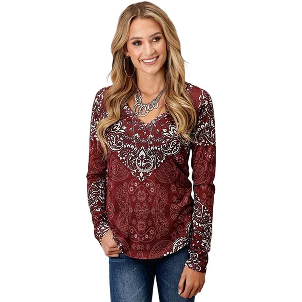 Roper - Womens Long Sleeve Top