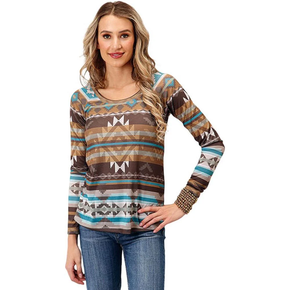 Roper - Womens Long Sleeve Top - Image 2