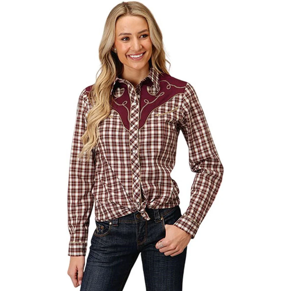 Roper - Womens Long Sleeve Western Shirt