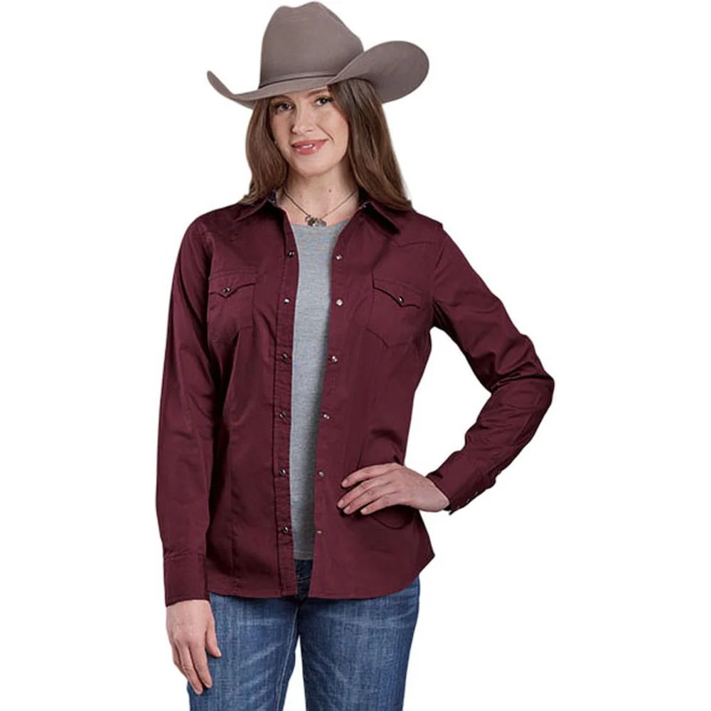 Roper - Womens Long Sleeve Western Shirt - Image 2