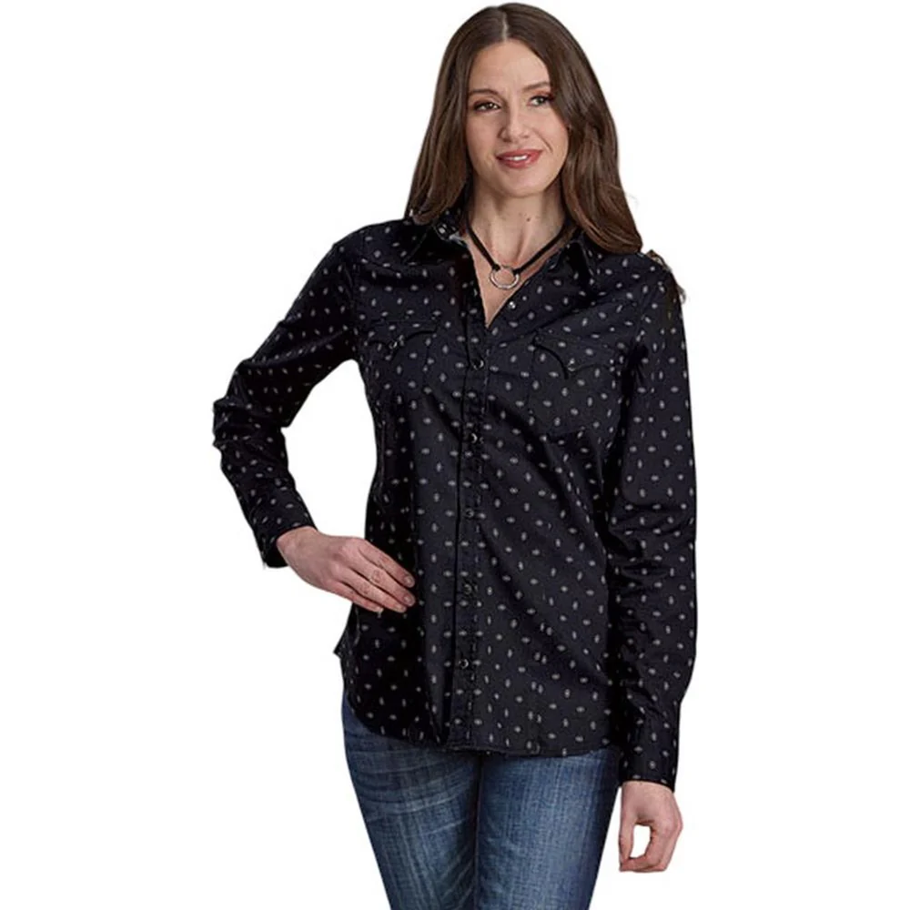 Roper - Womens Long Sleeve Western Shirt - Image 2
