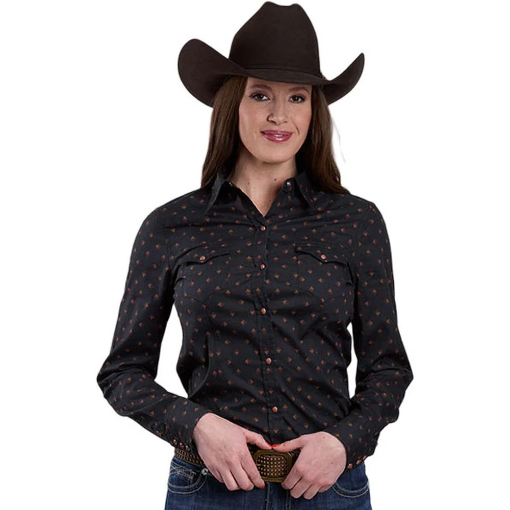 Roper - Womens Long Sleeve Western Shirt