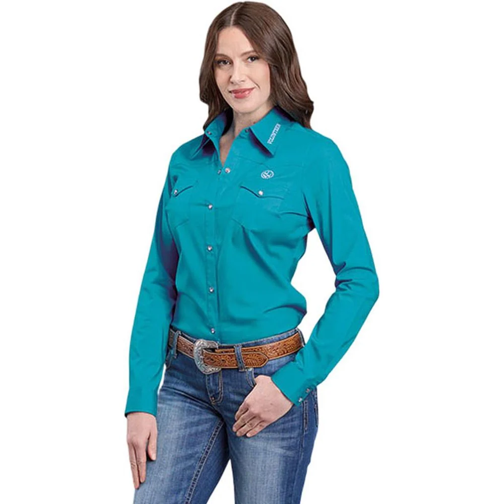 Roper - Womens Long Sleeve Western Shirt - Image 2