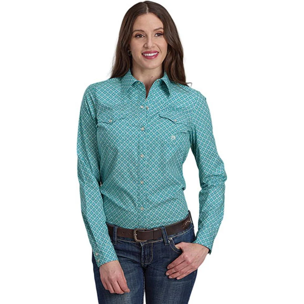 Roper - Womens Long Sleeve Western Shirt