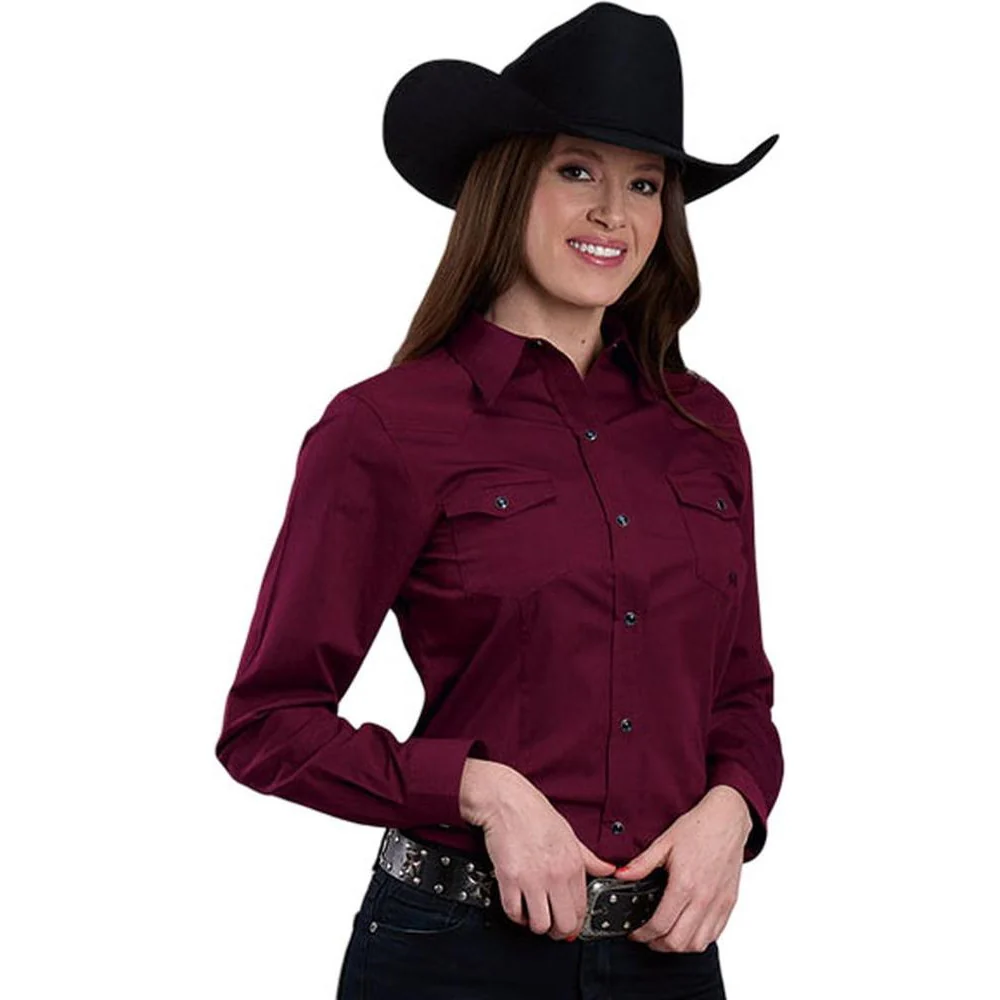 Roper - Womens Long Sleeve Western Shirt - Image 2