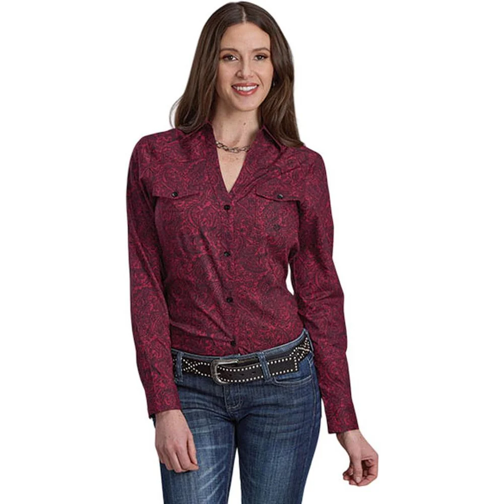 Roper - Womens Long Sleeve Western Shirt