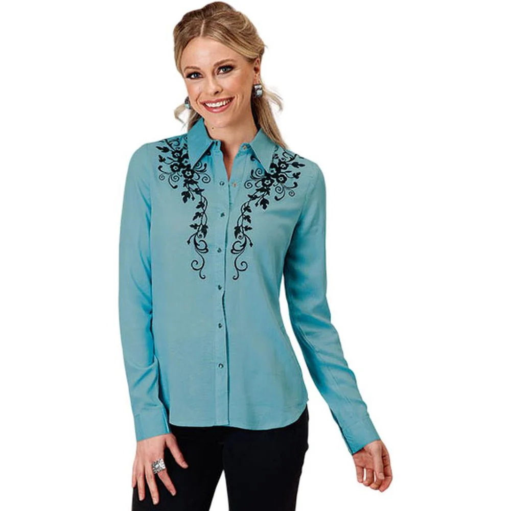 Roper - Womens Long Sleeve Western Shirt