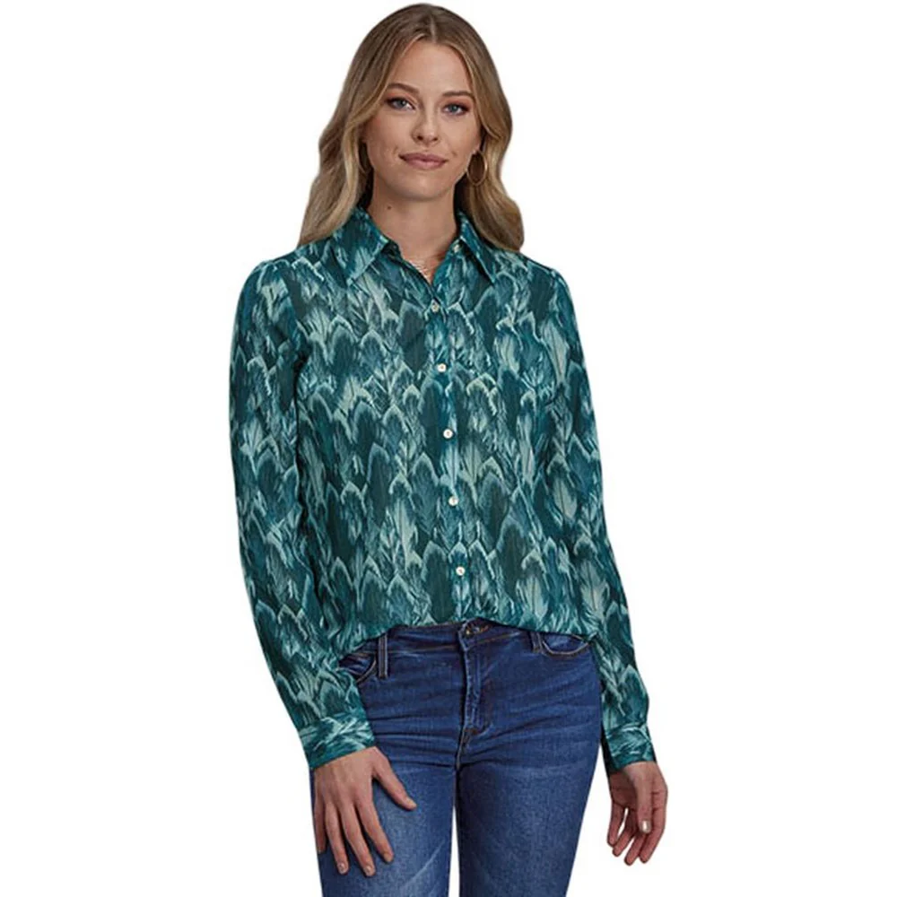 Roper - Womens Long Sleeve Western Shirt - Image 2