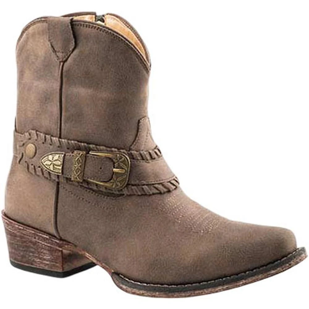 Roper - Womens Nelly Faux Buckle Boot