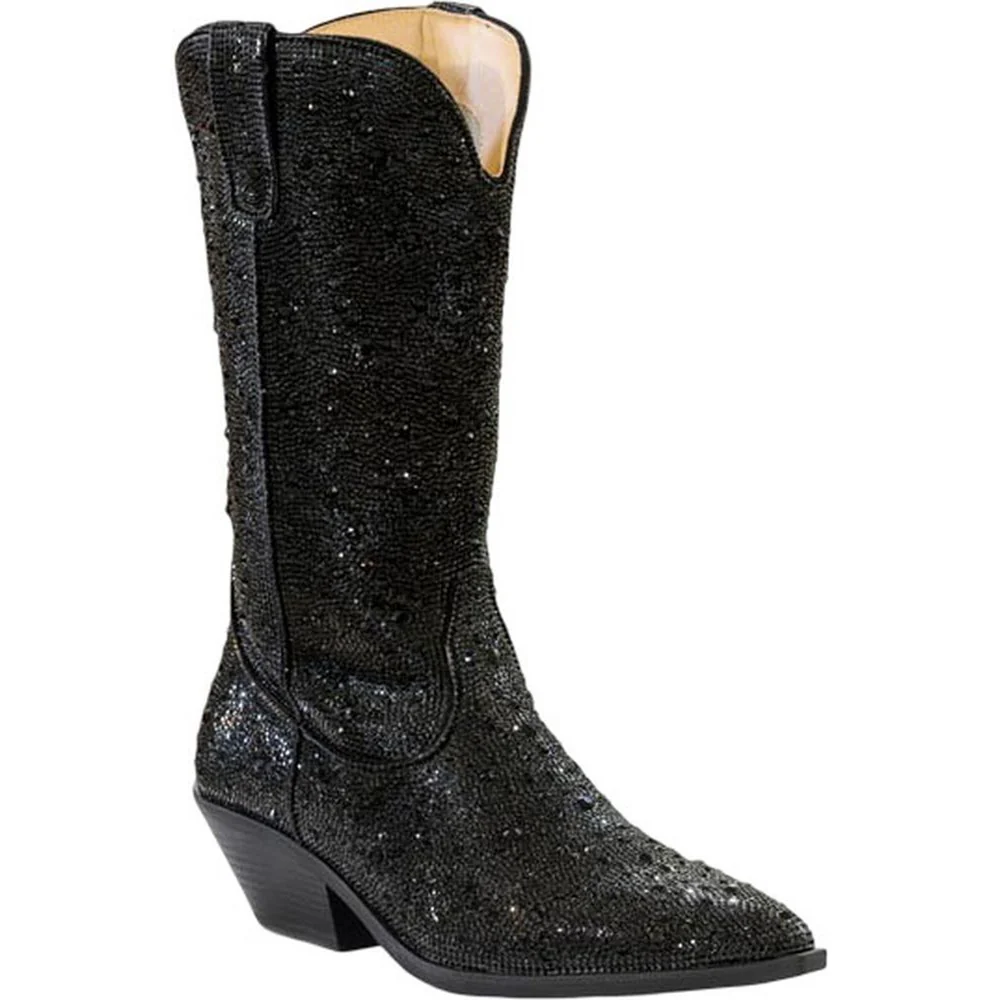Roper - Womens Nettie Crystal Western Boot - Image 2