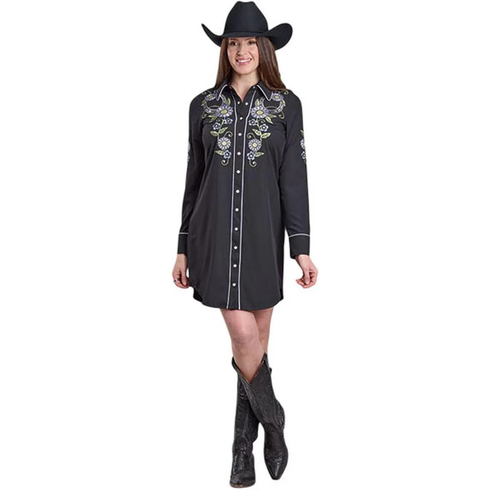 Roper - Womens Old West Collection Long Sleeve Dress