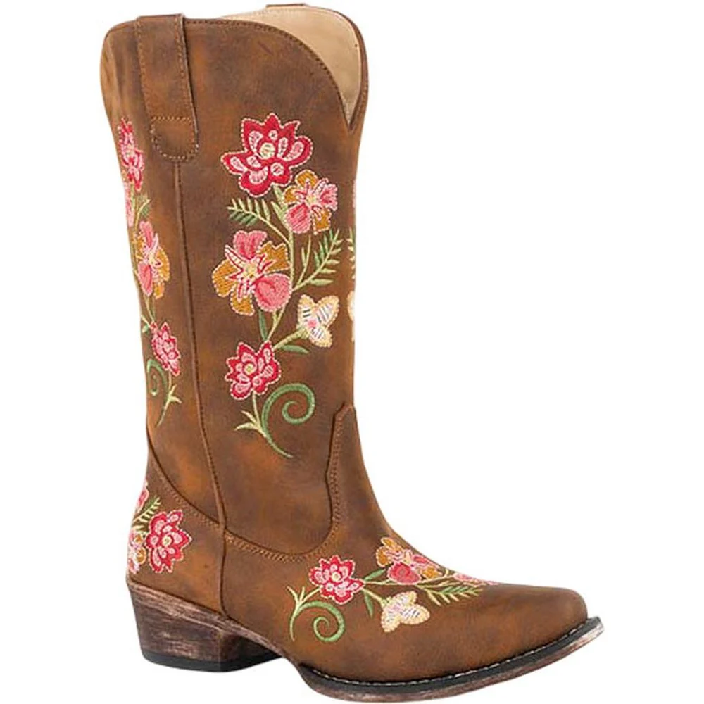 Roper - Womens Riley Floral Western Boot