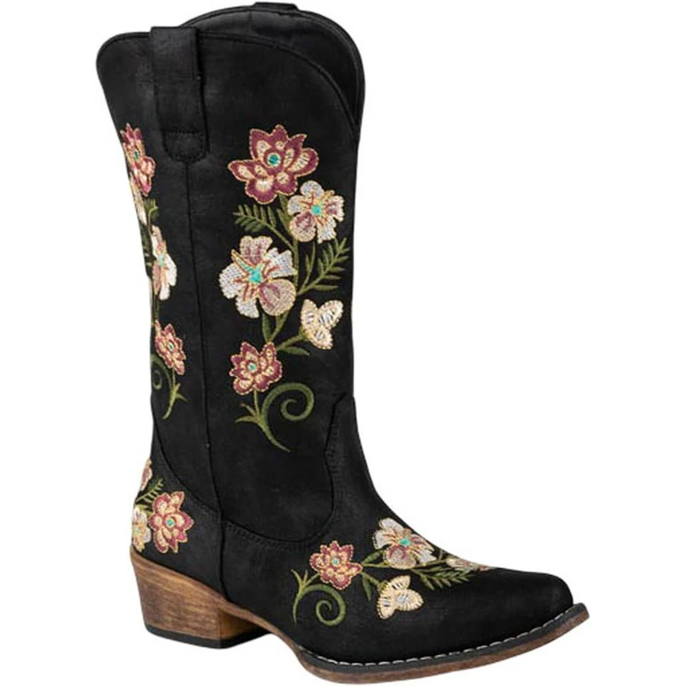 Roper - Womens Riley Floral Western Boot