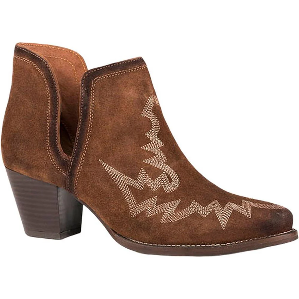 Roper - Womens Rowdy Suede Ankle Boot - Image 2