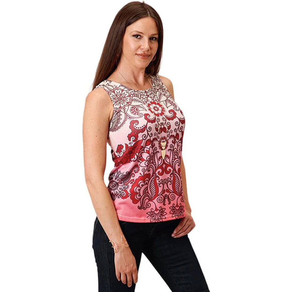 Roper - Womens Scoop Neck Tank Top - Image 2