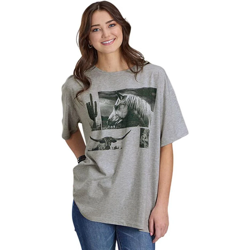 Roper - Womens Short Sleeve T-Shirt Five Star - Image 2