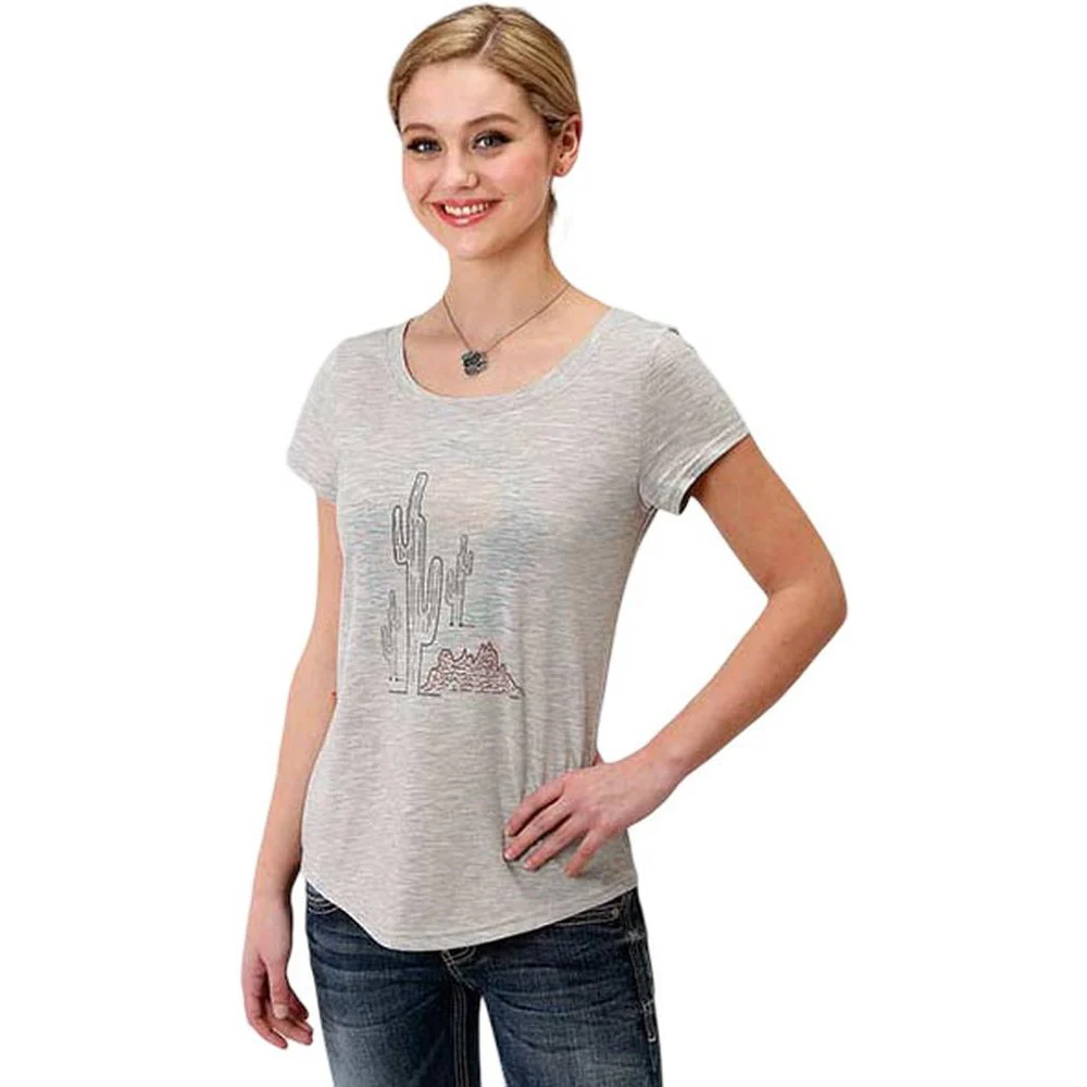 Roper - Womens Short Sleeve T-Shirt Five Star - Image 2
