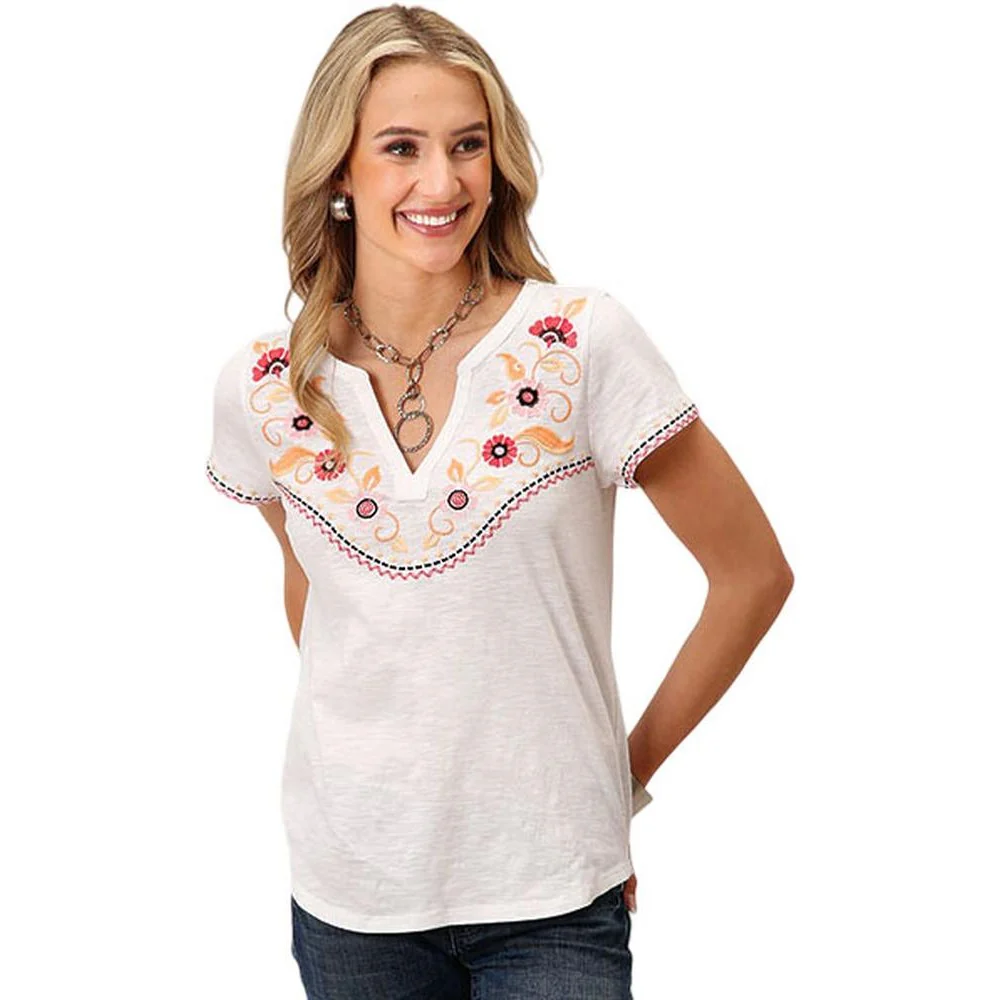 Roper - Womens Short Sleeve T-Shirt Studio West - Image 2